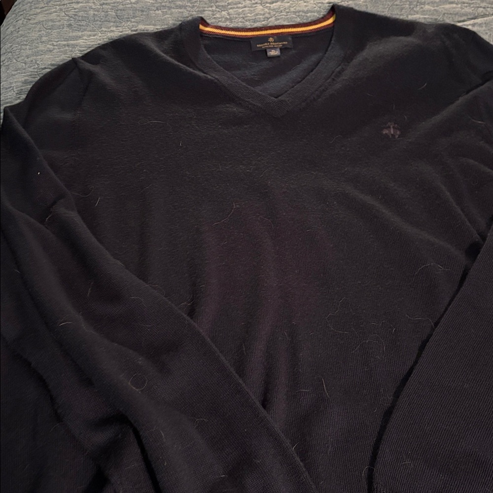 Men’s Brooks Brothers V-neck sweater size XL - Picture 2 of 6